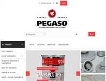 Tablet Screenshot of pegasogruppo.com